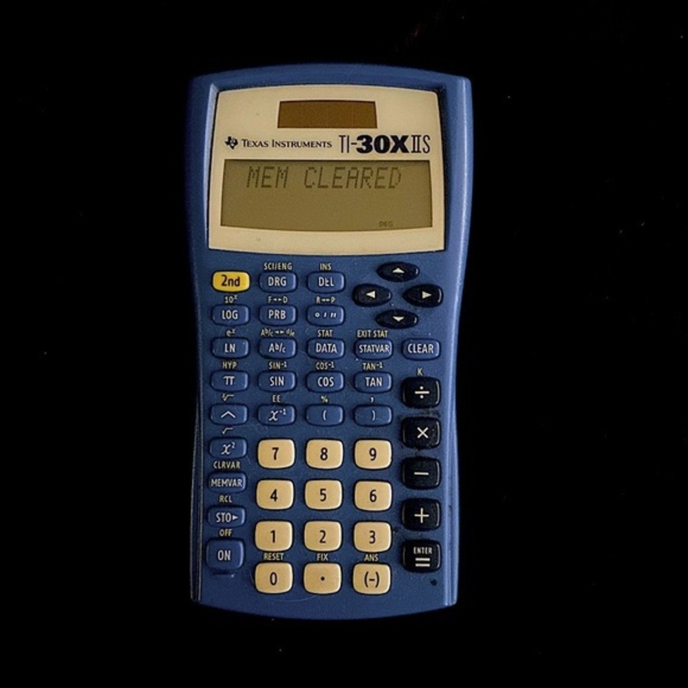 Texas Instruments TI-30XIIS Blue Calculator